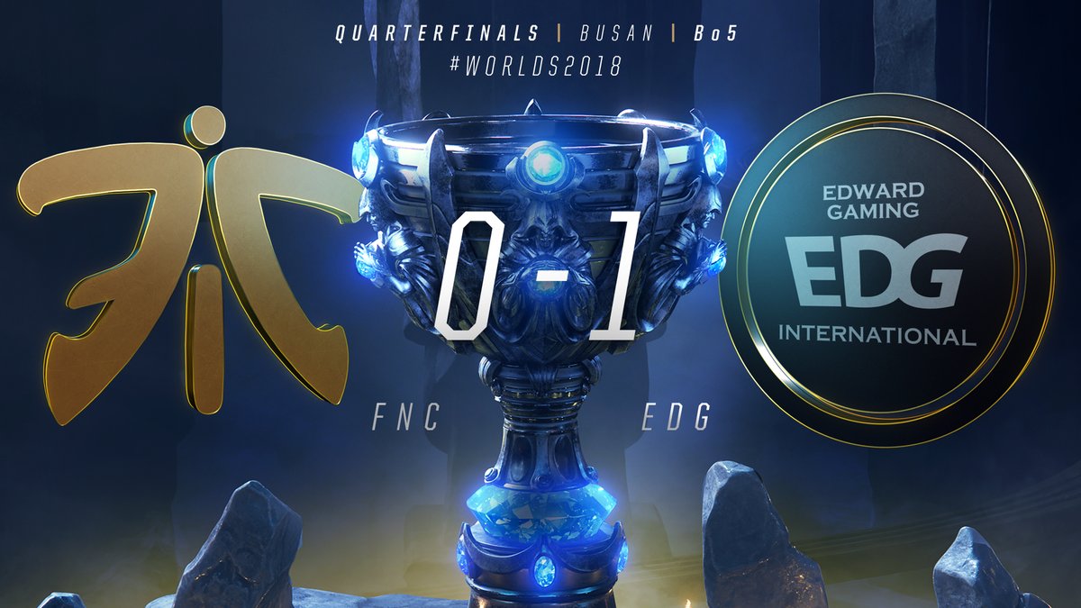 FNC翻盘EDG，Hanssama拿下关键大龙全球总决赛2:1（上海）